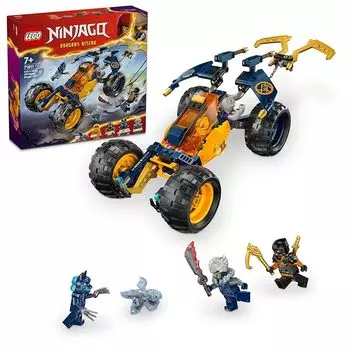 Lego ninjago Erin s Ninja Off-Road Buggy игрушки игрушка подарок на день рождения блок мальчик девочка ребенок 7 лет 8 лет 9 лет Ученик начальной школы
