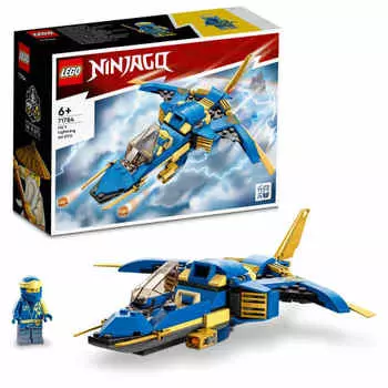 LEGO Ninjago Jay s Lightning Jet EVO Игрушка Подарок на день рождения Блок Образовательный Рождество Мальчики Девочки Дети 6 лет 7 лет 8 лет Battle R