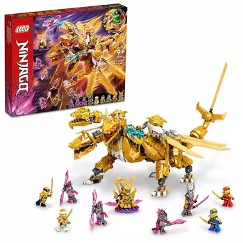 Lego ninjago Lloyd s Golden Ultra Dragon 71774 игрушки блок подарок ниндзя ниндзя дракон мальчик возраст 9+