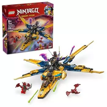 Lego ninjago Raz and Erin super storm jet toys игрушка подарок на день рождения блок мальчик девочка ребенок 8 лет 9 лет 10 лет Начальная школа