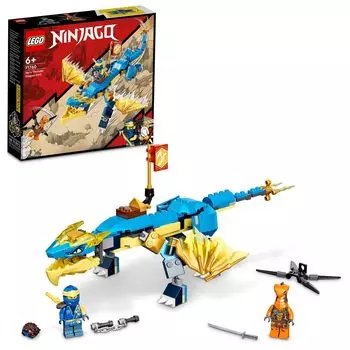 LEGO Ninjago Thunder Dragon EVO 71760 Игрушечный блок Подарочный дракон Ниндзя Ниндзя Мальчики от 6 лет и старше Jay s