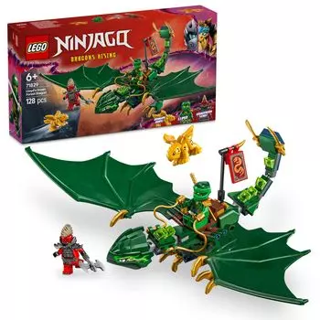 LEGO Ninjago Зеленый дракон игрушка подарок на день рождения блок образовательный мальчики девочки дети 6 лет 7 лет 8 лет боевой робот 71829 Lloyd s