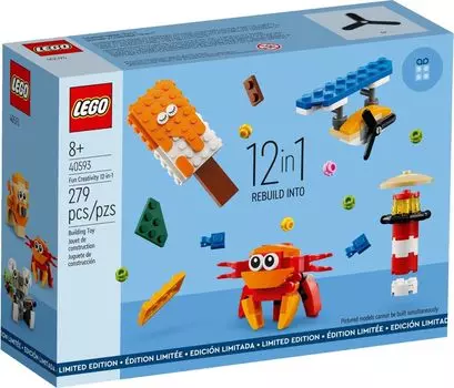 LEGO получайте удовольствие от творчества 40593 Давайте 12-в-1