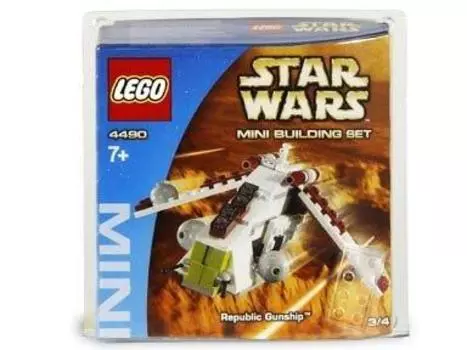 Lego Republic Gunship Миниатюрный Republic Gunship 4490 -