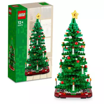 LEGO Рождественская елка Настольная Мини Стильная Украшение Подарочная Игрушка Рождественский Подарок Блок Мальчики Девочки Дети Ученики Начальной Школы 12 Лет
