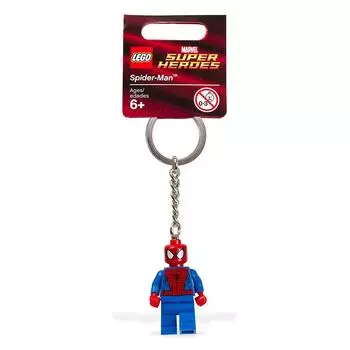 LEGO Shop Click Brick 850507 LEGO Marvel Super Heroes Брелок для ключей LEGO MARVEL SUPER HEROES с [Товары - Ограничено] Человеком-пауком (Брелок для ключей) /