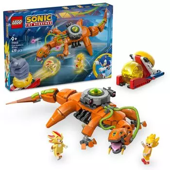 LEGO Sonic the Hedgehog Super Shadow vs Biolizard Игрушка Подарок на день рождения Блок Мальчики Девочки Дети 9 лет 10 лет 11 лет Начальная школа