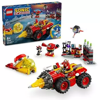 Lego Sonic the Hedgehog Super Sonic против Egg Drill Star Toys игрушка подарок на день рождения блок Рождество мальчик девочка ребенок 8 лет 9 лет 10 лет