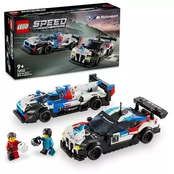 Lego speed champion BMW M4 GT3 & M hybrid V8 гоночный автомобиль комбо игрушки игрушка подарок на день рождения блок мальчик девочка ребенок 9 лет 10 лет 11 лет
