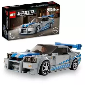 LEGO Speed Champion Дикая скорость Nissan Skyline GT-R (Р34)