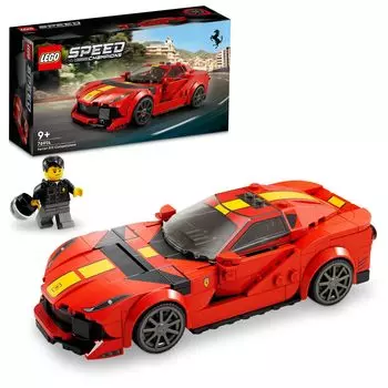 LEGO Speed Champion Ferrari 812 Competizione Игрушка Подарок на день рождения Блок Рождество Мальчики Девочки Дети 9 лет 10 лет 11 лет Начальная школа
