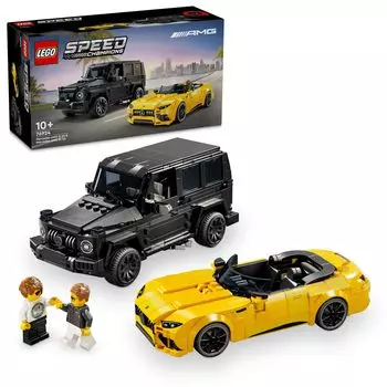 LEGO Speed Champion G 63 и SL 63 Игрушка Игрушка Подарок на день рождения Блок Рождество Мальчики Девочки Дети 10 лет 11 лет 12 лет Начальная школа