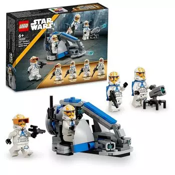Lego star wars 332-я эскадрилья Асоки, боевой набор клонов, игрушки, подарок на день рождения, блок, образовательный, образование, Рождество, мальчик, девочка, ребенок 6