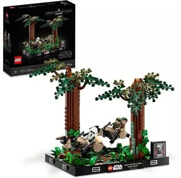 LEGO Star Wars 75353 Диорама: Преследование на боевом корабле по Эндору