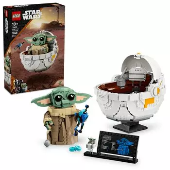 LEGO Star Wars Glow Goo на лету, игрушка в виде сливы, подарок на день рождения, блок для мальчиков и девочек, дети 10 лет, 11 лет, 12 лет, начальная школа