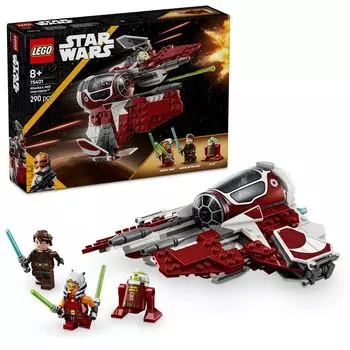LEGO Star Wars Jedi Interceptor Toy Подарок на день рождения Блок Мальчики Девочки Дети 8 лет 9 лет 10 лет Ученик начальной школы Космос
