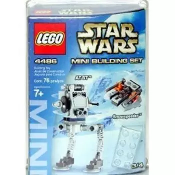 LEGO Star Wars Mini Series Снежный спидер 4486AT-ST и [предмет]