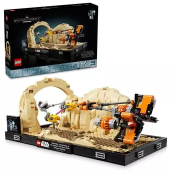 LEGO Star Wars Mos Espa Podrace Игрушка Подарок День Рождения Блок Рождество Мужчины Женщины Космос 75380