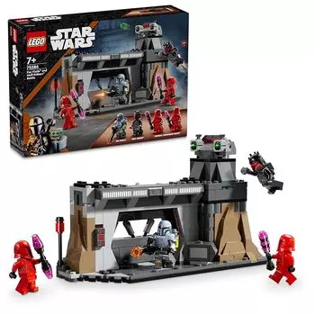 Lego star wars Paz Vizsla и Battle of Moff Gideon игрушки игрушка подарок на день рождения блок мальчик девочка ребенок 7 лет 8 лет 9 лет Элементарный