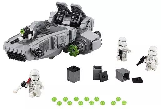 LEGO Star Wars Первый Орден Снежный спидер 75100 [TM] серый