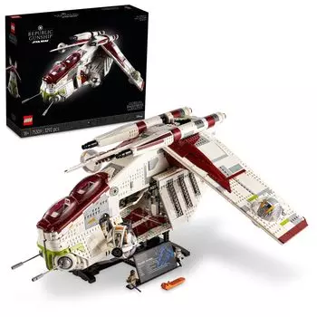 LEGO Star Wars Republic Gunship Christmas Gift Christmas 75309 Toy Block Present Space Boy Adult (TM)