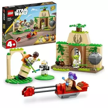 Lego star wars Tenu Jedi Temple 75358 игрушки блок подарок американский комикс супергерой мальчик 4 года ~