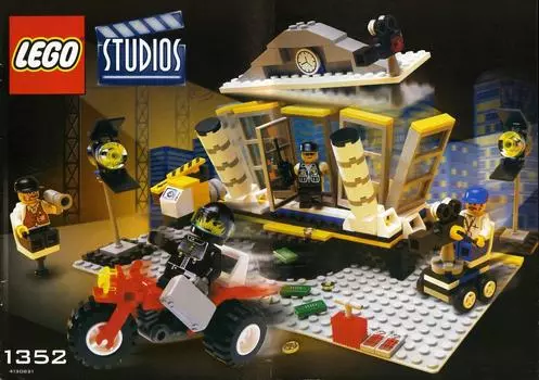 LEGO Studios Взрыв 232 1352 Студия, Детали,