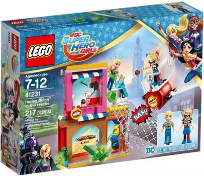 LEGO Super Hero Girls Миссия по спасению Харли 41231 Квинн
