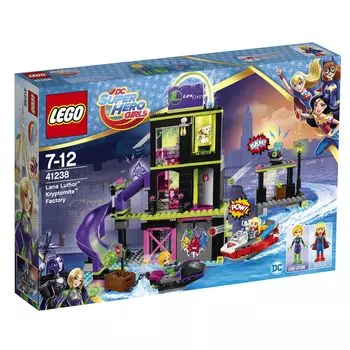 LEGO Super Hero Girls Lena Luthor and Kryptomite Factory 41238