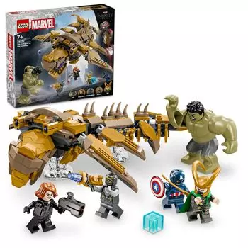 LEGO Super Heroes Битва Мстителей и Левиафан Игрушка Подарок Игрушка Блок День рождения Рождество Мальчики Девочки Дети 7 лет 8 лет 9 лет