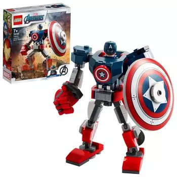 LEGO Super Heroes Капитан Америка Мехакостюм 76168