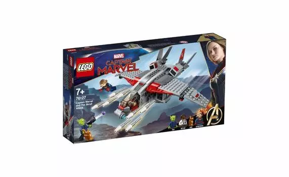 LEGO Super Heroes Капитан Марвел и атака Скруллов 76127