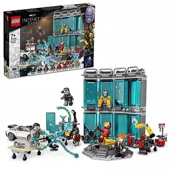 LEGO Super Heroes Marvel Iron Man s Armory 76216 Игрушечный блок Present Sentai Hero Superhero American Comics Мальчики от 7 лет и старше