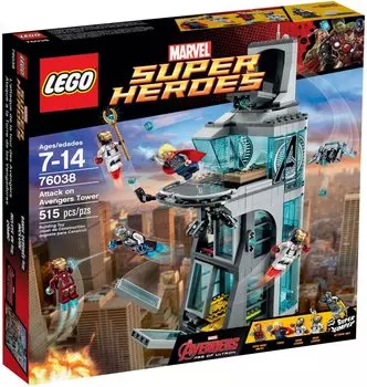 LEGO Super Heroes Мстители Погоня в Квинджет-Сити 76038