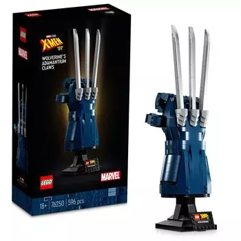 LEGO Super Heroes Росомаха Адамантовый коготь игрушка Подарок на день рождения Рождественский блок для мужчин и женщин Marvel Goods Фигурка 76250