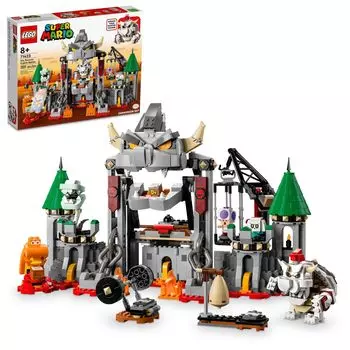 LEGO Super Mario Dry Castle Battle Expansion Set 71423 Сборная игра с 5 фигурками Super Mario Коллекционный игровой набор, сочетающийся с начальным набором Super