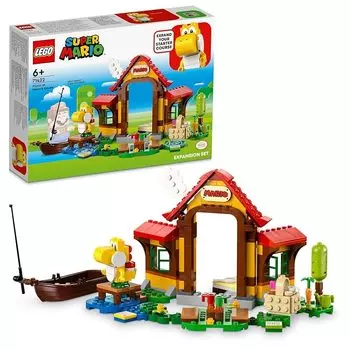 Lego super mario mario house in picnic 71422 игрушки блок подарок приключение мальчик девочка От 6 лет