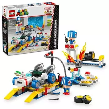 Lego super mario mario kart – Toad of garage toys игрушка подарок на день рождения блок мальчик девочка ребенок 8 лет 9 лет 10 лет Начальная школа