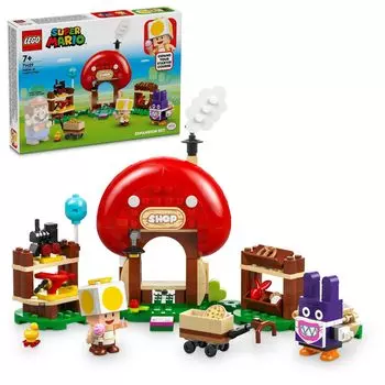 LEGO Super Mario Totten and Toad Shop Toys Present Birthday Block Christmas Boys Girls Kids 7 Years Old 8 Years Old 9 Years Old Elementary School