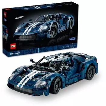 LEGO Technic 2022 Ford GT Игрушка Подарок на День Рождения Блок Рождество Мужчины Женщины Автомобиль Автомобиль Мини-Автомобиль 42154