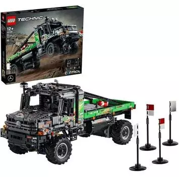 LEGO Technic 42129 Полноприводный грузовик Mercedes-Benz Zetros на дистанционном управлении