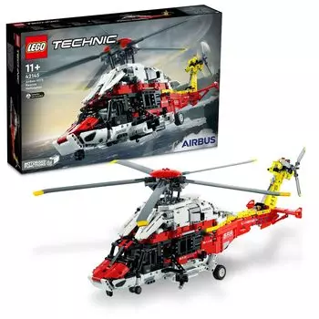 LEGO Technic Airbus H175 Спасательный вертолет 42145 Игрушечный блок Подарочная спасательная машина Машина для мальчиков от 11 лет и старше