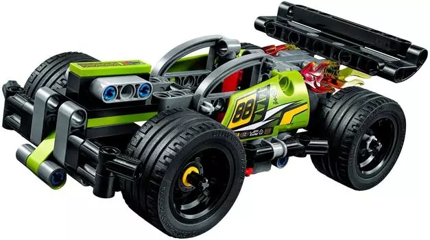 LEGO Technic Clash Racer 42072 развивающая игрушка-конструктор для мальчиков