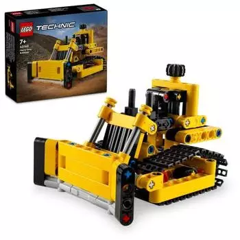 LEGO Technic Heavy Duty Bulldozer Toy Подарок на день рождения, блок на Рождество, мальчики, девочки, дети 7 лет, 8 лет, 9 лет, ученик начальной школы