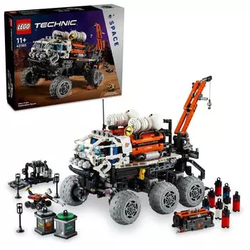 LEGO Technic Пилотируемый марсоход для исследования Марса Игрушка Подарок на день рождения Блок Рождество Мальчики Девочки Дети 11 лет 12 лет 13 лет Начальная школа