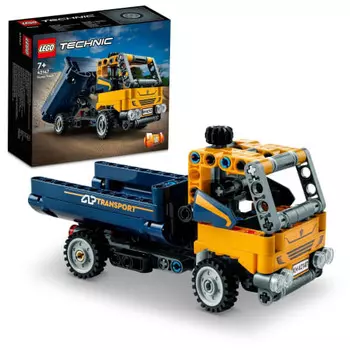 LEGO Technic Самосвал Игрушка Подарок День рождения Блок Рождество Мальчики Девочки Дети 7 лет 8 лет 9 лет Ученик начальной школы Транспортное средство