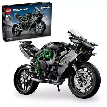 Lego техника Kawasaki Ninja H2R игрушки для мотоциклов игрушка подарок на день рождения блок мальчик девочка ребенок 10 лет 11 лет 12 лет Ученик начальной школы