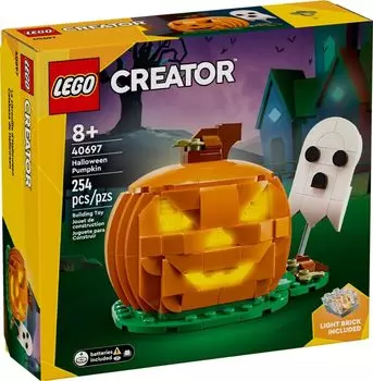 LEGO Тыква на Хэллоуин 40697 Создатель оранжевый