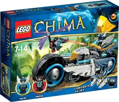 LEGO Велосипед Chima Eglo Twin 70007