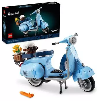 LEGO Vespa 125 10298 Игрушечный блок Настоящее транспортное средство Мотоцикл Мальчики Девочки Взрослые